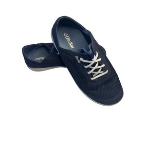 Olu Kai Moku Pae Blue Boat Shoes Navy Slip-On Men 9 Comfort Outdoor Summer